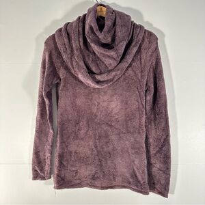 Athleta Cozy Cocoon Cowl Neck Sweater in Purple